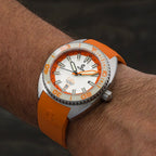Core Diver - Spring Time - Full Lume Orange - 2 Straps Included!