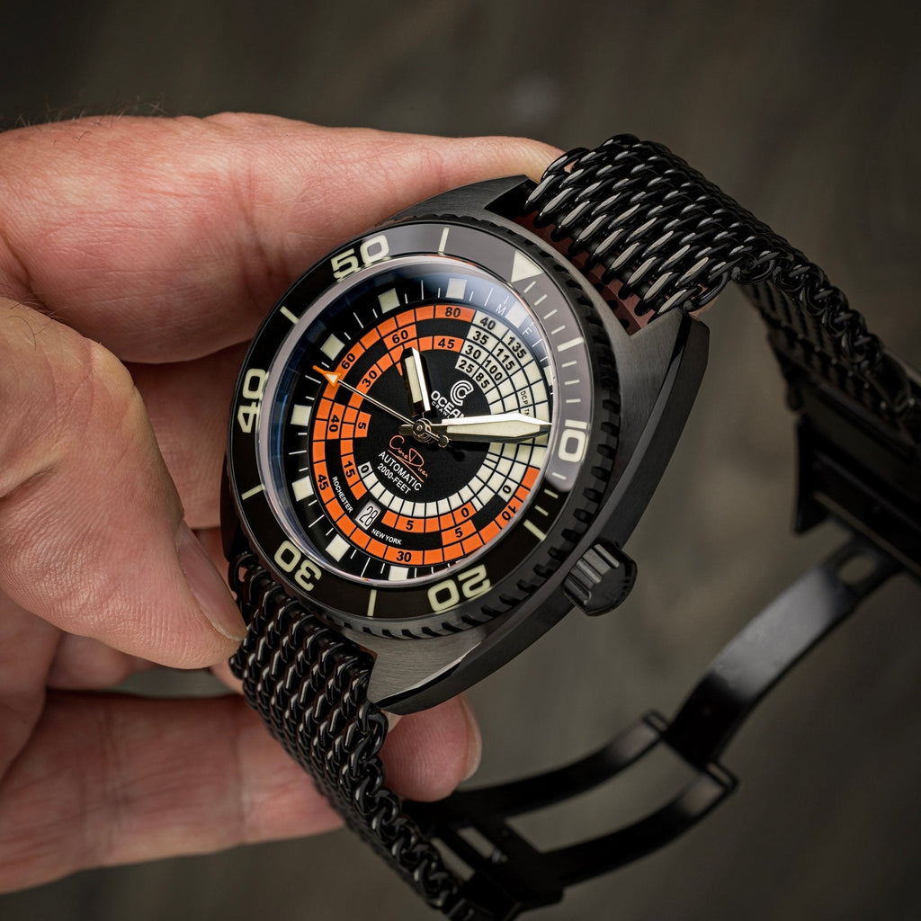 Ocean Crawler Decompression Timer - Black - DLC - Core Diver