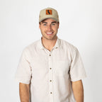 Heritage Line - Mens Beige Trucker Hat (OCM4838)