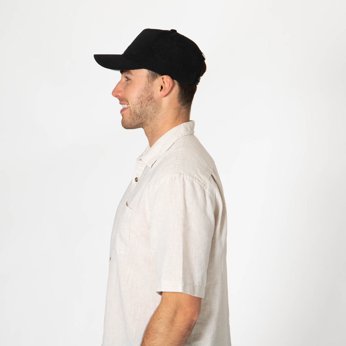 Mens Plain Adjustable Snapback