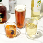 Double-Walled Wine Glasses