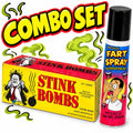 💨 Fart Spray + Stink Bomb Combo Pack – Double the Stench, Double the Laughs