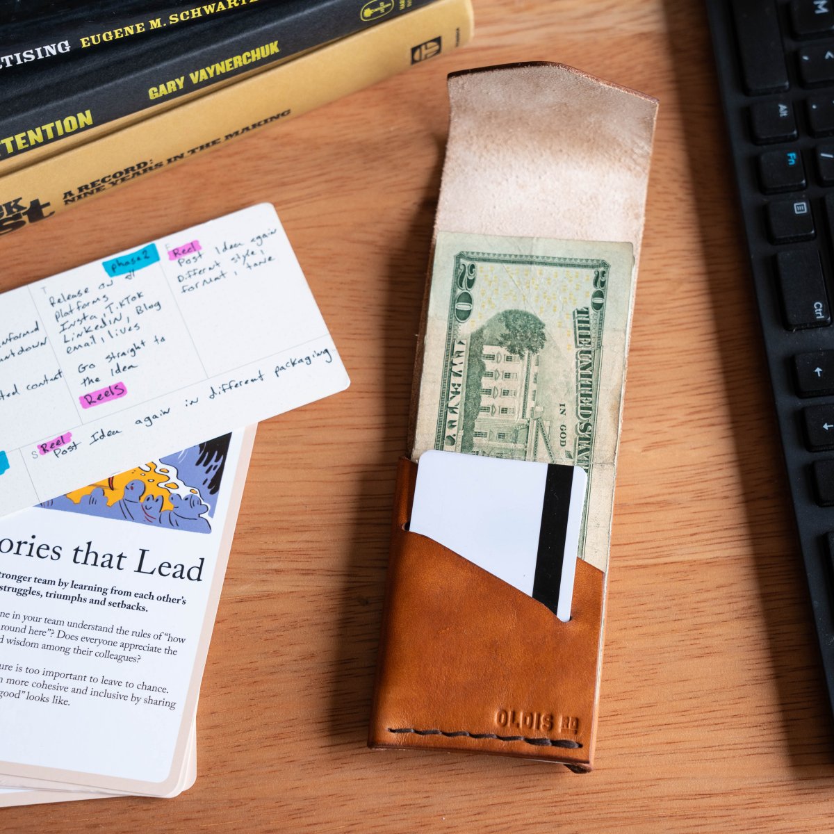 Oldis One: Minimalist Vertical Wallet