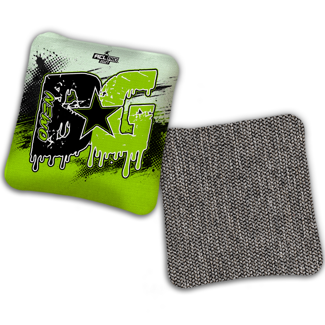 2027 ACL - BG Multiple Bag Models "GRUNGE" - Pro Stamped Cornhole Bags - SET OF 4 BAGS