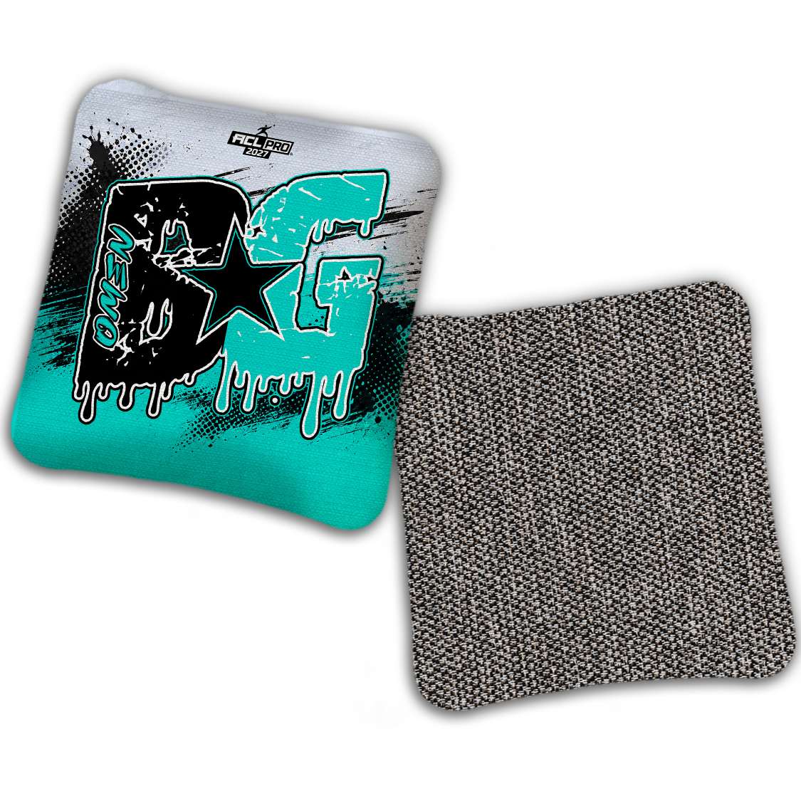 2027 ACL - BG Multiple Bag Models "GRUNGE" - Pro Stamped Cornhole Bags - SET OF 4 BAGS