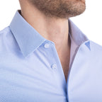 goTIELESS Ultimate Dress Shirt (Blue Diamond)