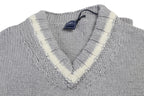 Fedeli Virgin Wool V-Neck Knit Sweater