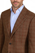 Brioni Checked Wool Sport Jacket