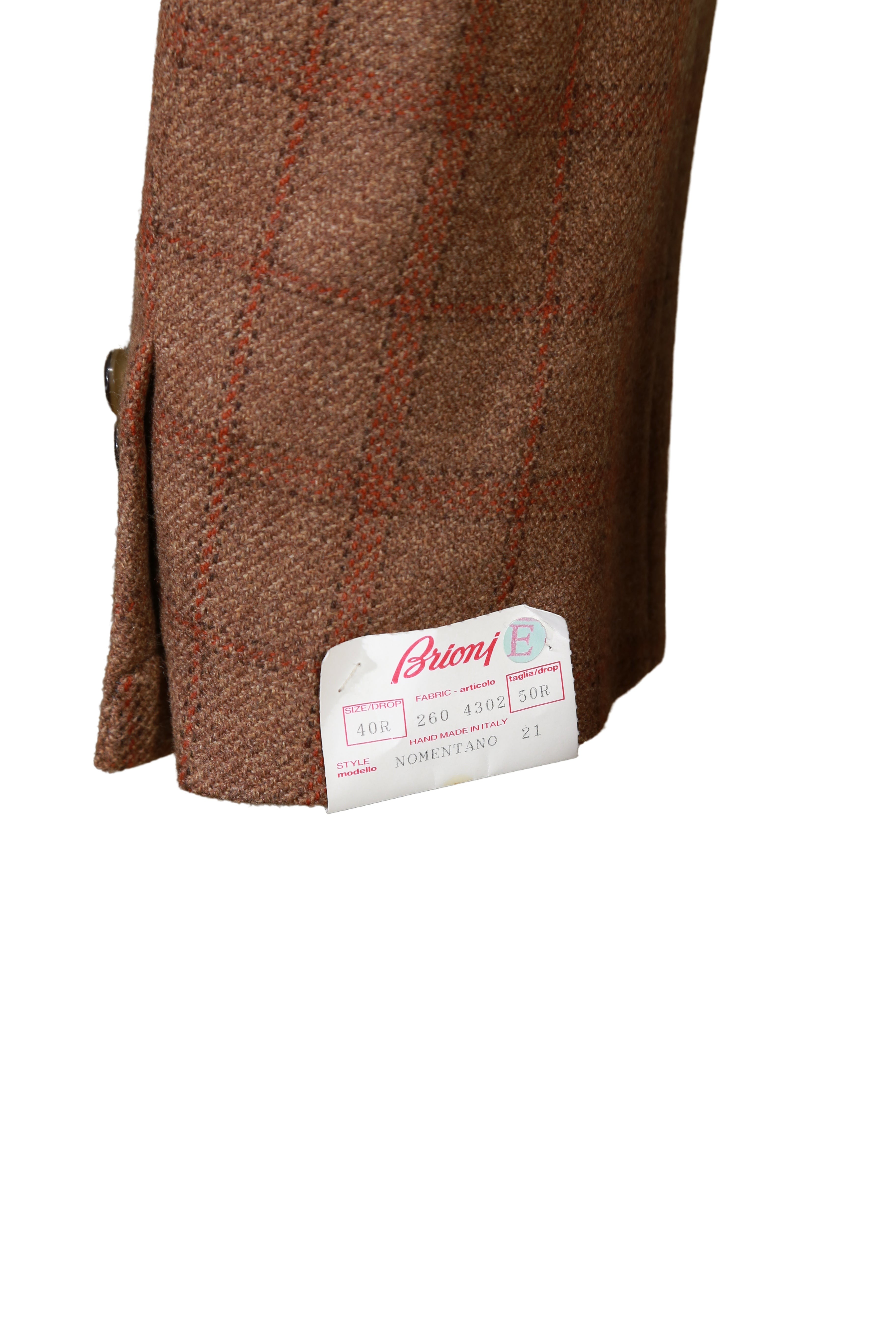 Brioni Checked Wool Sport Jacket