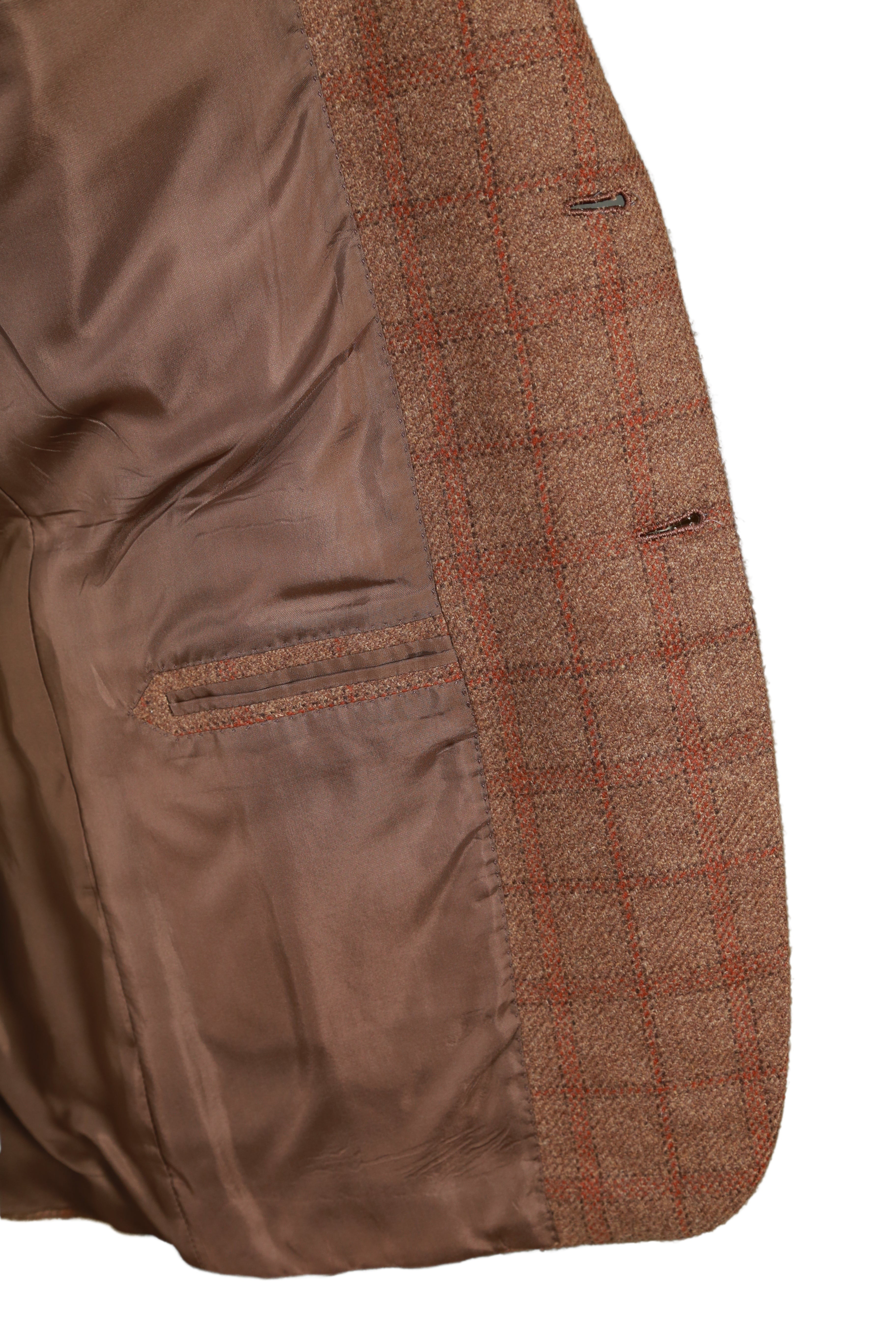 Brioni Checked Wool Sport Jacket