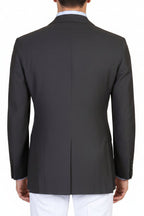 Kiton Solid Cotton-Cashmere Sport Jacket