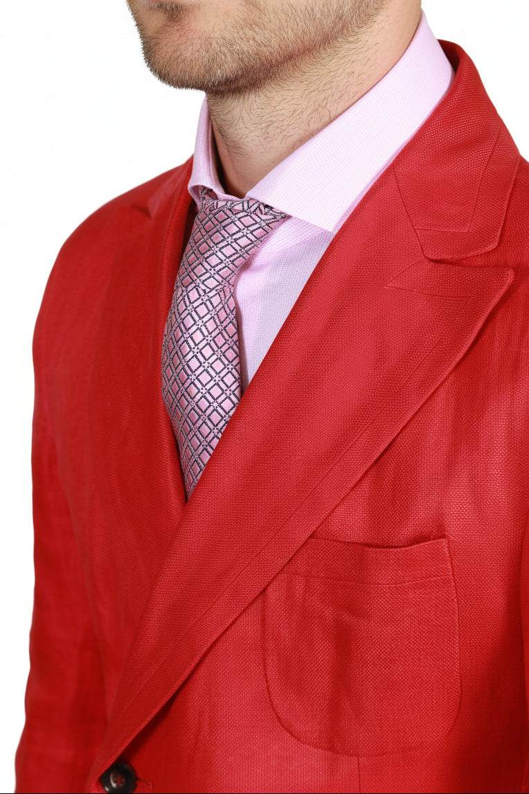 Brioni Linen Double Breasted Sport Jacket