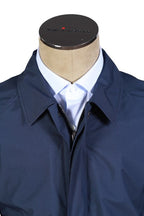 Kired by Kiton Dark-Blue Overcoat
