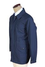 Kired by Kiton Dark-Blue Overcoat