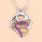 0.28 Carat Genuine Ruby .925 Sterling Silver Pendant