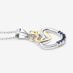 0.14 Carat Genuine Blue Sapphire .925 Sterling Silver Pendant