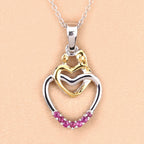 0.14 Carat Genuine Ruby .925 Sterling Silver Pendant
