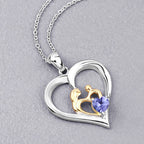 0.45 Carat Genuine Tanzanite .925 Sterling Silver Pendant