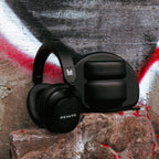 Heavys H1H Headphones + Premium Silver-Coated Cable + Bonus Travel Case
