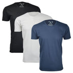 Ultra Soft Hand Dyed Crewneck // Black + Navy + White // Pack of 3