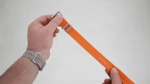 Pajama Stretch - Gray/Orange