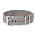 Pajama Stretch - Gray/Orange