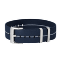 Pajama Stretch - Navy Blue/White