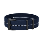 Pajama Stretch - Navy Blue/White
