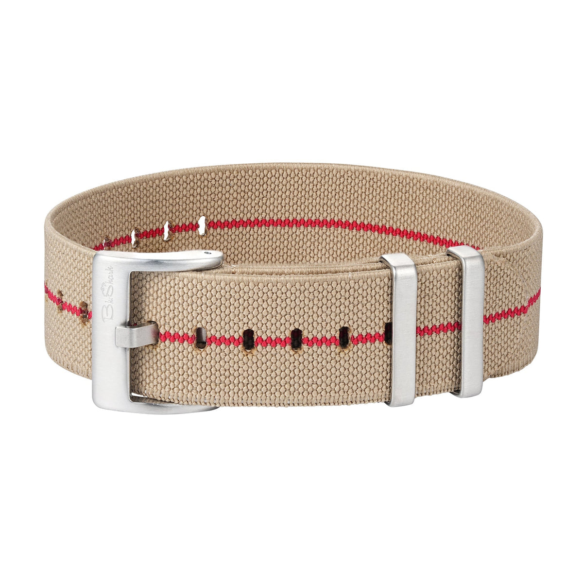 Pajama Stretch - Tan/Red