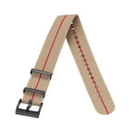Pajama Stretch - Tan/Red