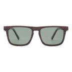 Palau - Rectangle Wooden Sunglasses