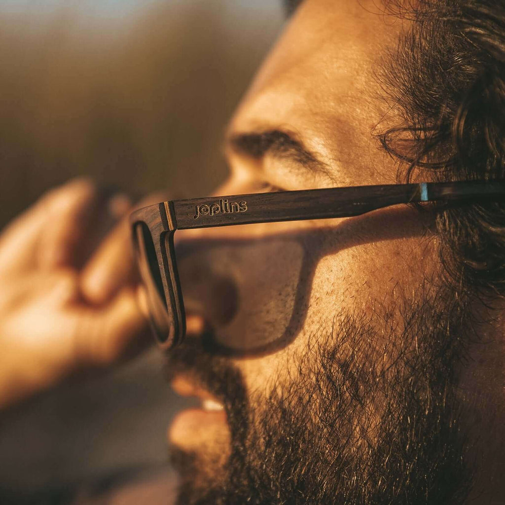 Palau - Rectangle Wooden Sunglasses