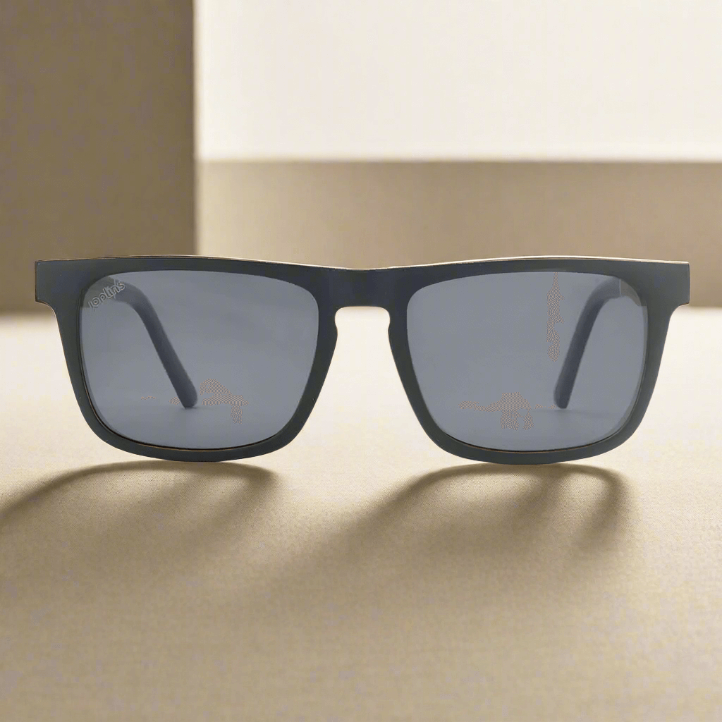 Palau - Rectangle Wooden Sunglasses