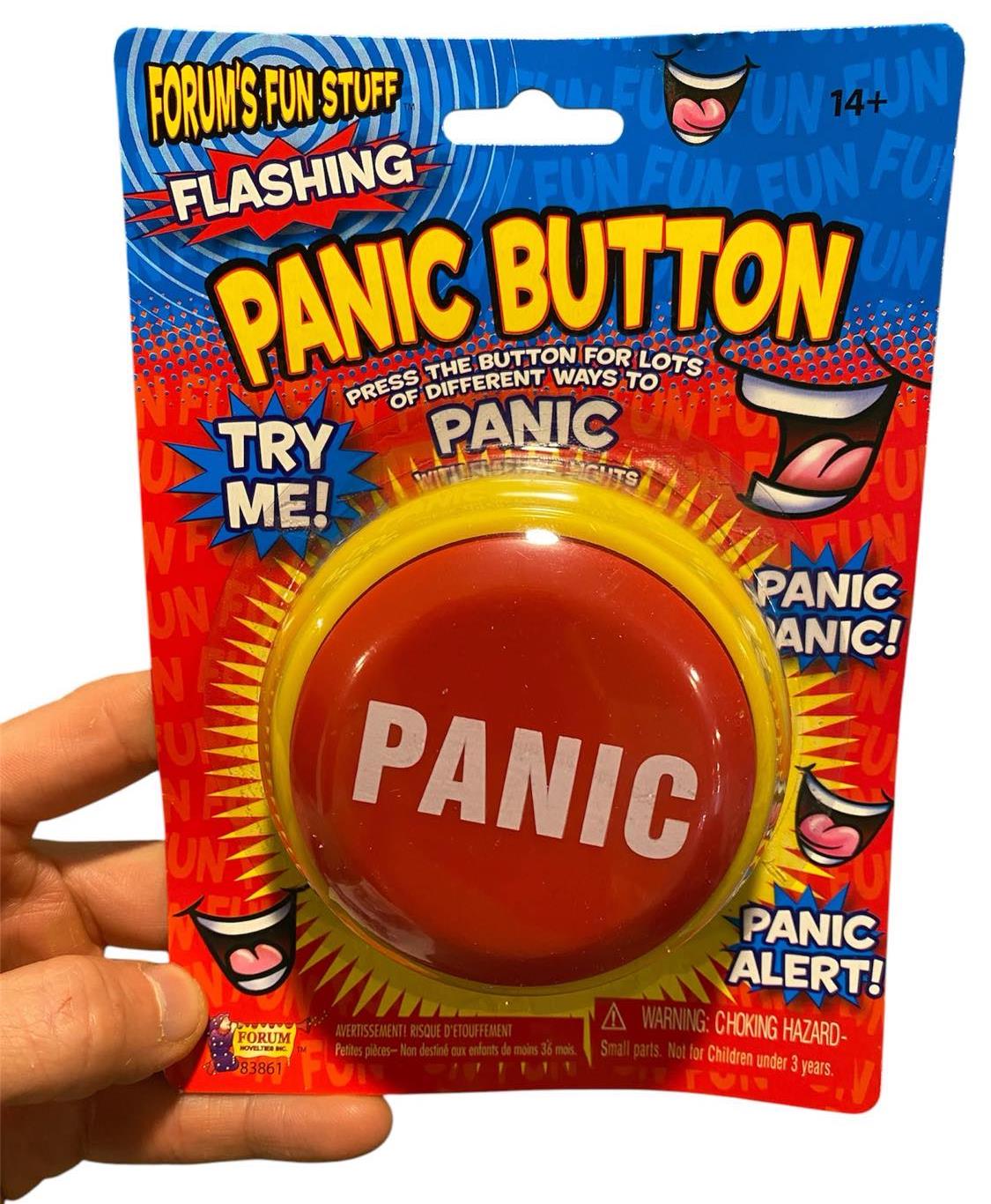 Funny Panic Button – Hilarious Office Desk Prank Alarm & Novelty Gag Gift! 😱😂
