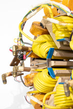 Aladdin Synchrotron Particle Accelerator Fragment — Authentic Cooling Coil Section