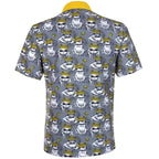 Party Animal Cool-Stretch Men's Golf Shirt (Frog)