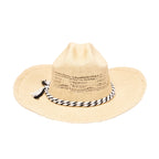 Women's Woven Cowboy With 2 Tone Cotton Band