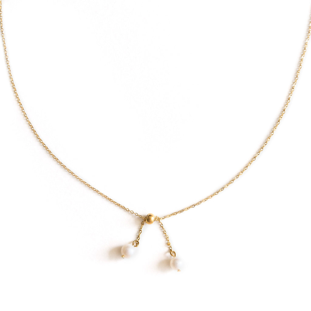 Arvo Pearl Drop Necklace