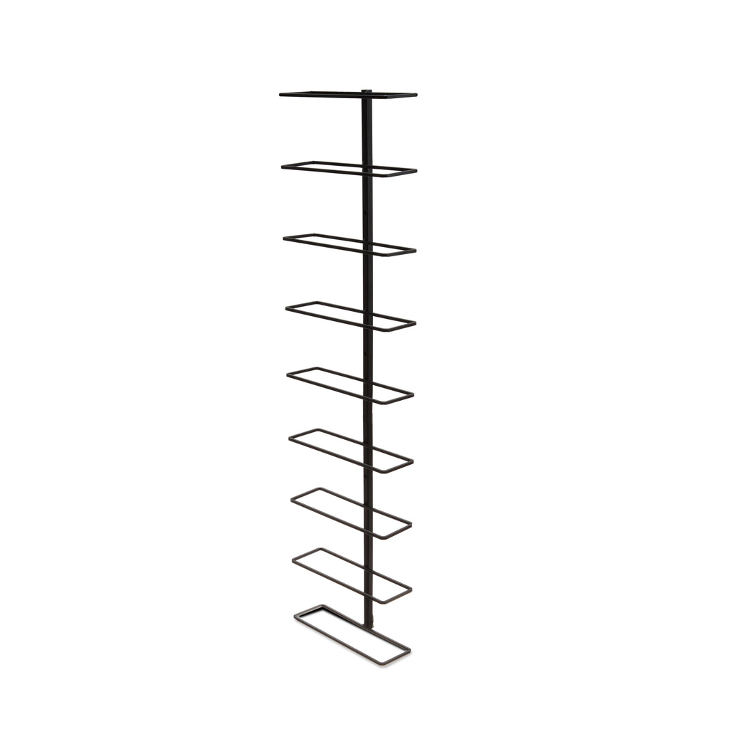 Align Wall-Mounted 9-Bottle Wine Rack