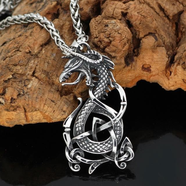 Vikings Jörmungandr  Stainless Steel Necklace