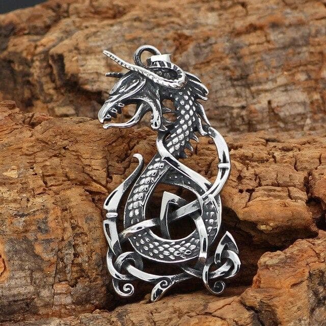 Vikings Jörmungandr  Stainless Steel Necklace