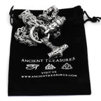 Vikings Geri & Freki Mjolnir King’s Chain Stainless Steel Necklace