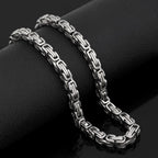 Viking Stainless Steel King Chain + Bracelet