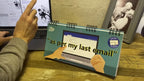 As Per My Last Email - Desk Spiral Flip Book - Funny Office Message Table Signs