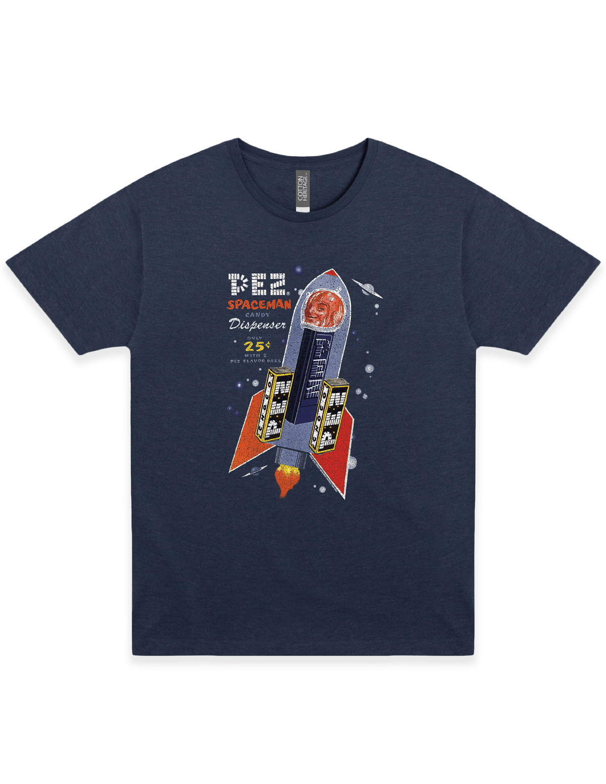 PEZ® Vintage Spaceman Candy Dispenser Ad Tee