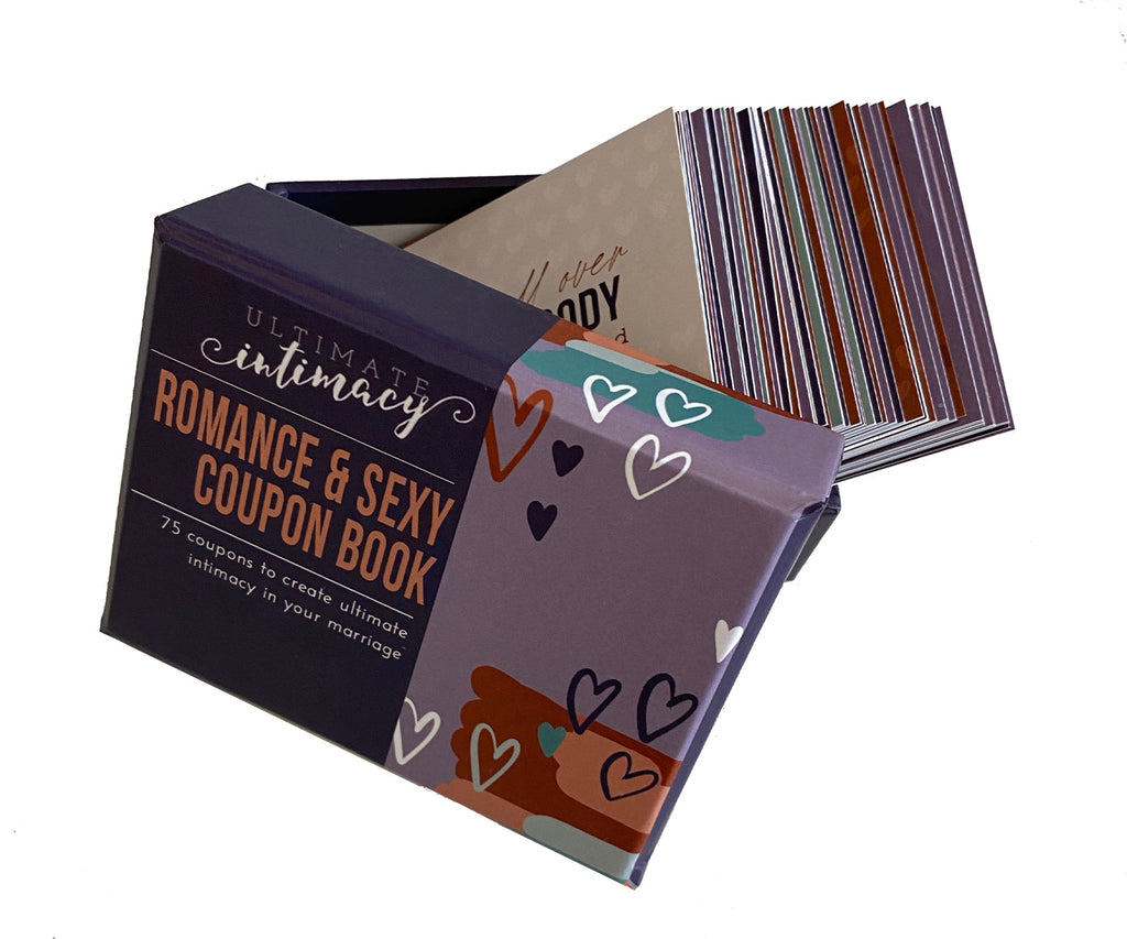 Romance & Sexy Coupon Book for Couples - 75+ Intimate Coupons Gift for Spouse