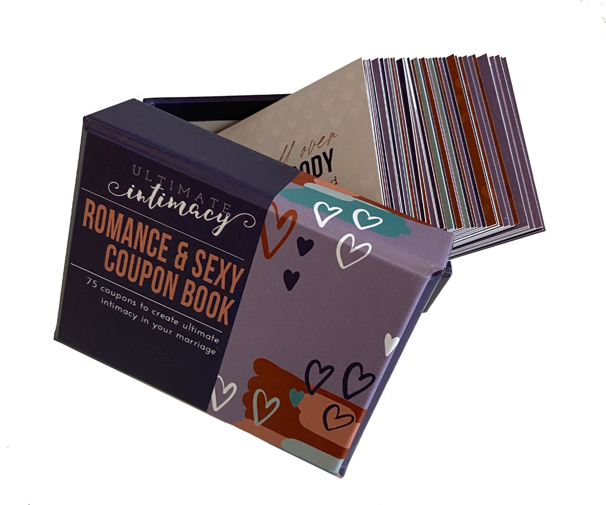 Romance & Sexy Coupon Book for Couples - 75+ Intimate Coupons Gift for Spouse