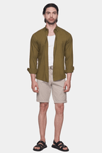 Premium Cotton Dress Shirt (Earth)