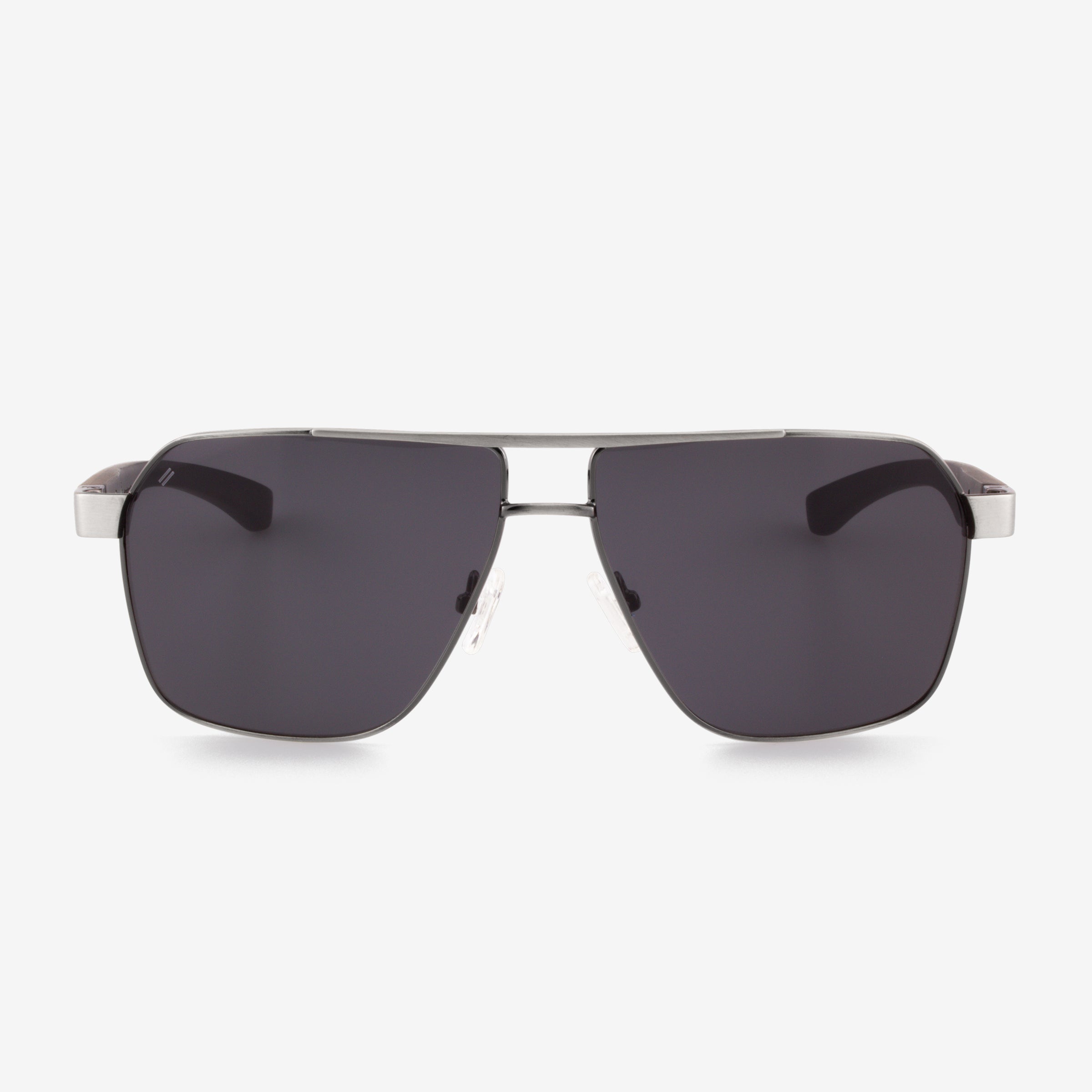 Pierce - Metal & Wood Sunglasses
