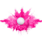 Gender Reveal Golf Ball - Pink Exploding Powder - It’s a Girl